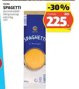 ALDI Cucina Spagetti ajánlat