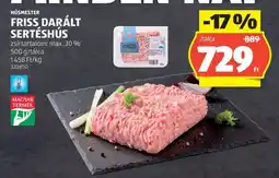 ALDI Húsmester Friss Darált Sertéshús ajánlat