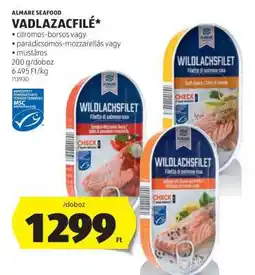ALDI ALMARE SEAFOOD VADLAZACFILÉ ajánlat