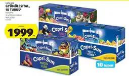 ALDI Capri-Sun Gyümölcsital, 10 tubus ajánlat