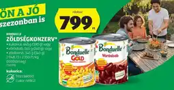 ALDI Bonduelle zöldségkonzerv ajánlat