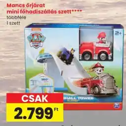 Spar Mancs őrjárat mini főhadiszállás szett ajánlat
