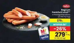 Spar Regnum Frankfurti virsli ajánlat