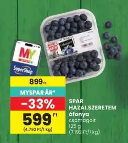 Spar SPAR Hazai.Szeretem áfonya ajánlat