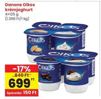 Spar DANONE Oikos krémjoghurt ajánlat