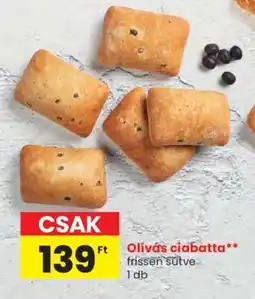 Spar Olívás ciabatta ajánlat