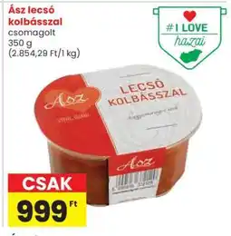 Spar Ász lecsó kolbásszal ajánlat
