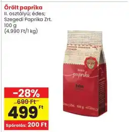 Spar Őrölt paprika ajánlat
