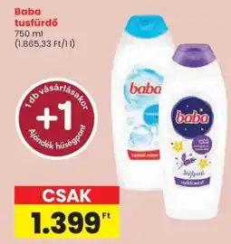Spar BABA Tusfürdő ajánlat