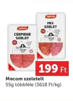 PRIVÁT Mecom szeletelt ajánlat