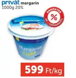 PRIVÁT Privát margarin ajánlat