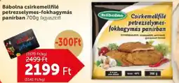 PRIVÁT Bábolna csirkemellfilé petrezselymes-fokhagymás panírban ajánlat
