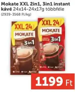 PRIVÁT Mokate XXL 2in1, 3in1 instant kávé ajánlat