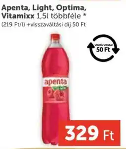 PRIVÁT Apenta, Light, Optima, Vitamixx ajánlat