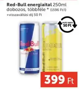 PRIVÁT Red-Bull energiaital ajánlat