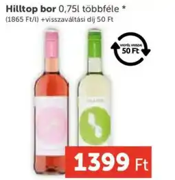 PRIVÁT Hilltop bor ajánlat