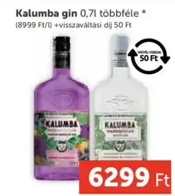PRIVÁT Kalumba gin ajánlat