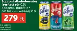 PRIVÁT Soproni alkoholmentes ízesített sör ajánlat