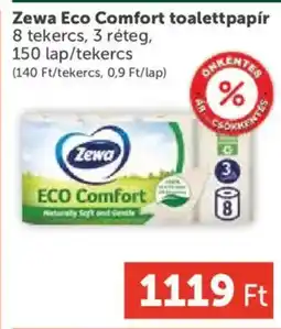 PRIVÁT Zewa Eco Comfort toalettpapír ajánlat