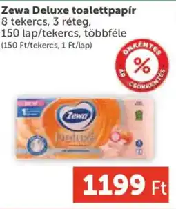 PRIVÁT Zewa Deluxe toalettpapír ajánlat