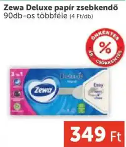 PRIVÁT Zewa Deluxe papír zsebkendő ajánlat