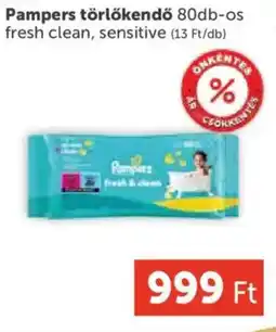 PRIVÁT Pampers törlőkendő ajánlat