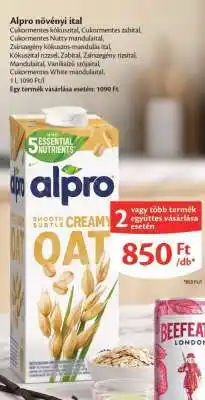 EcoFamily Alpro növényi ital ajánlat