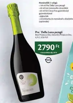 EcoFamily Pra´ Della Luna pezsgő ajánlat