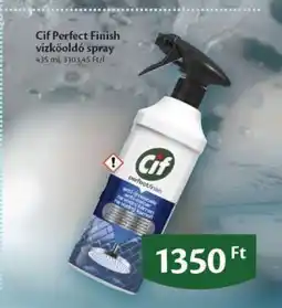 EcoFamily Cif Perfect Finish vízkőoldó spray ajánlat