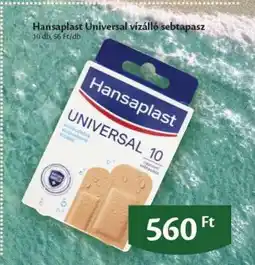 EcoFamily Hansaplast Universal vízálló sebtapasz ajánlat