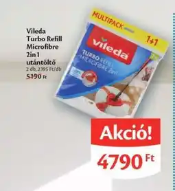 EcoFamily Vileda Turbo Refill Microfibre 2in1 utántöltő ajánlat