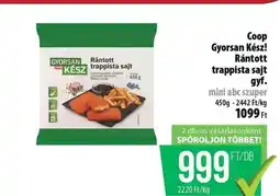 Coop Coop Gyorsan kész rántott trappista sajt ajánlat