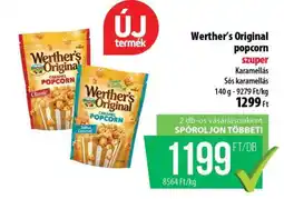 Coop Werther’s Original popcorn ajánlat