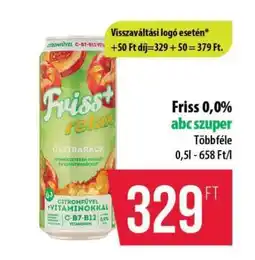 Coop Friss+ relax őszibarack ajánlat