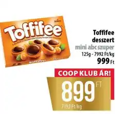 Coop Toffifee desszert ajánlat
