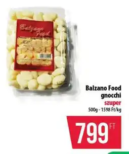Coop Balzano Food gnocchi ajánlat