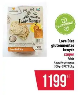 Coop Love Diet Gluténmentes kenyér ajánlat