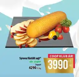 Coop Syrova füstölt sajt ajánlat