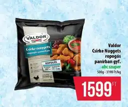Coop Valdor Csirke Nuggets ajánlat