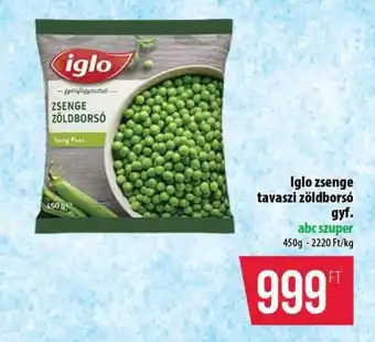Iglo zsenge tavaszi zöldborsó gyf