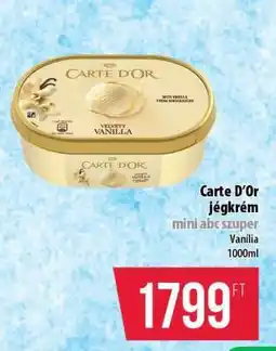 Coop CARTE D'OR Jégkrém ajánlat