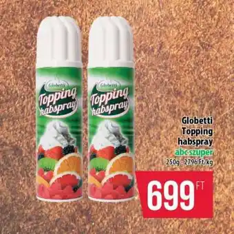 Coop Globetti Topping habspray ajánlat