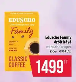 Coop Eduscho Family őrölt kávé ajánlat