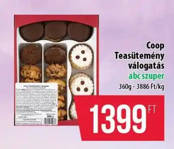 Coop teasütemény válogatás