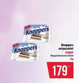 Coop Knoppers ostyaszelet ajánlat