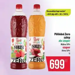 Coop Pölöskei Zero Szörp ajánlat