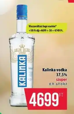 Coop Kalinka vodka ajánlat