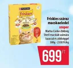 Coop FRISKIES Száraz macskaeledel ajánlat
