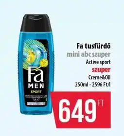 Coop Fa tusfürdő ajánlat