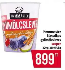 Coop Hmmmaster klasszikus gyümölcsleves ajánlat